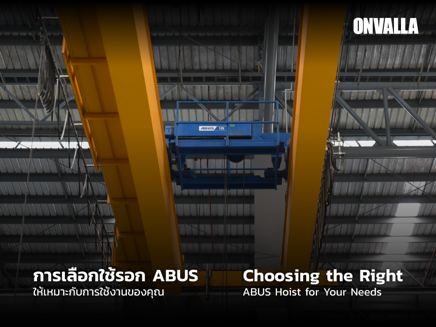 Choosing the Right ABUS Hoist for Your Needs