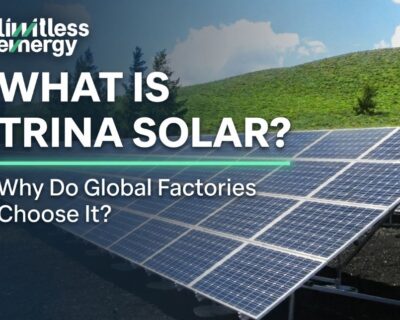 แผงโซล่า Trina Solar คืออะไร? ทำไมโรงงานระดับโลกถึงเลือกใช้