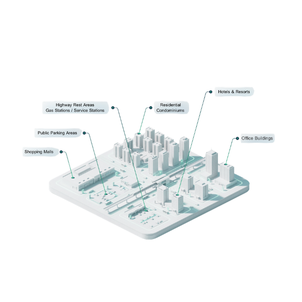 Suitable Locations for EV Charging Stations