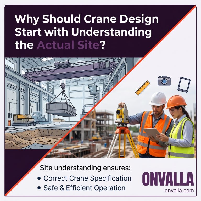 Why Should Crane Design Start with Understanding the Actual Site